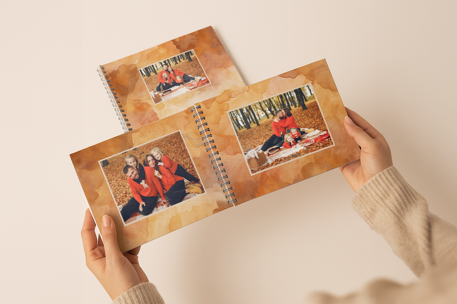 Fotolibro Spirale Metallica