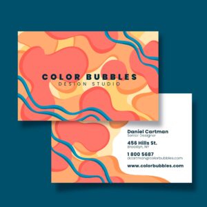 Biglietti da visita fronte retro